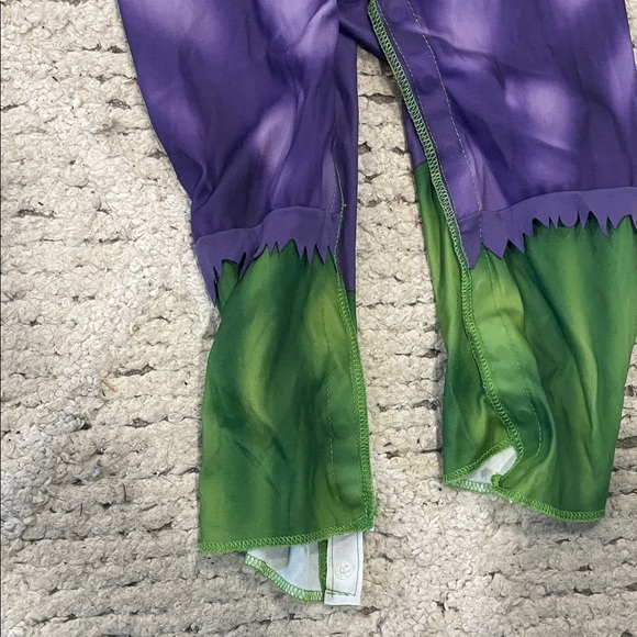 Marvel Kids Hulk Green and Purple Superhero Costume - Picture 7 of 15